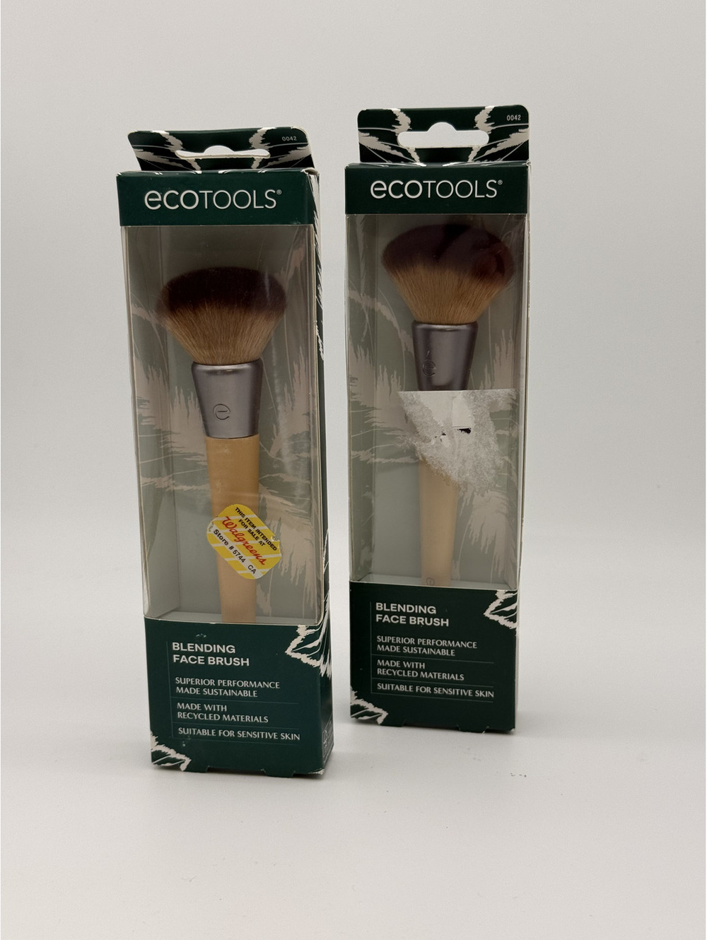 EcoTools Blending Face Brush Makeup Brush SET OF 2
